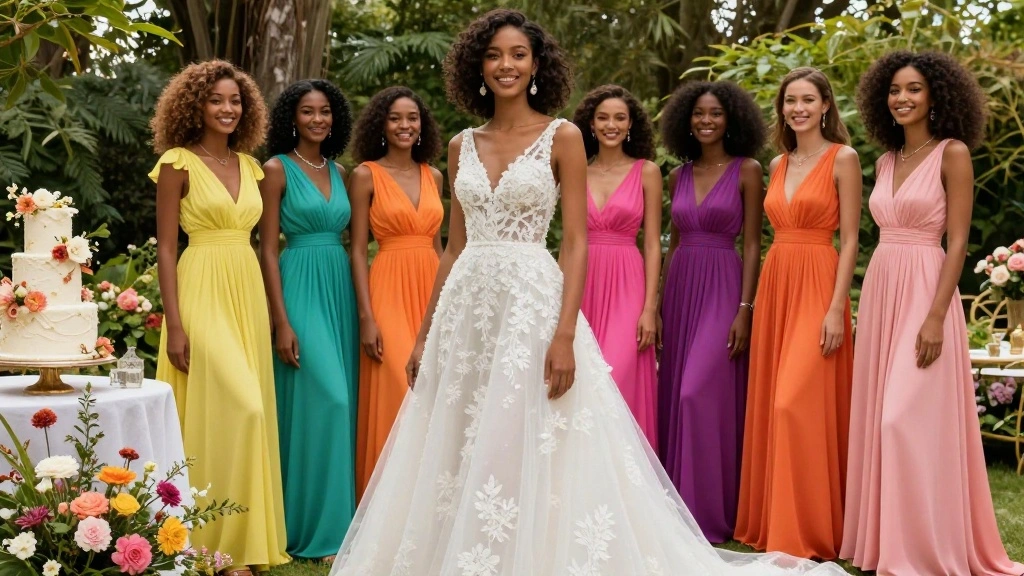 15 Colorful Bridal Party Outfits That Perfectly Match Your Wedding Theme!